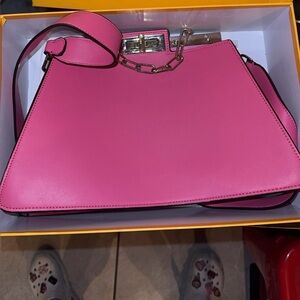 Pink Women's Handbag peek a boo